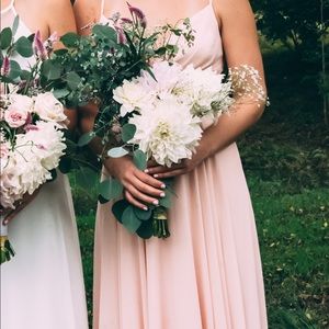 Lulu’s Blush Pink Maxi Dress